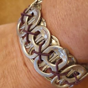 2 soda tab bracelets